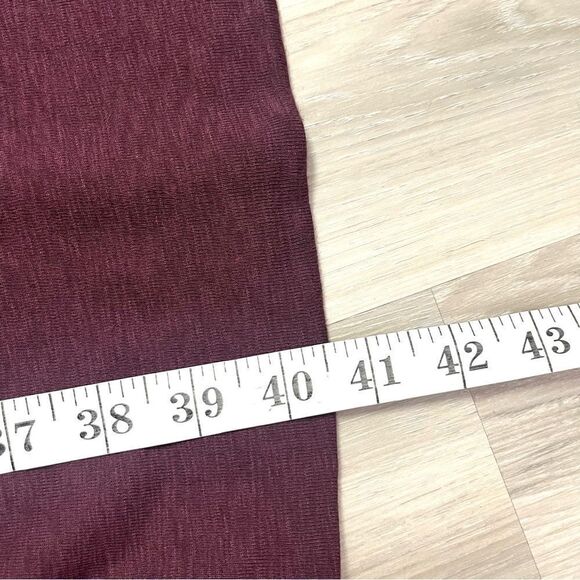 Three Dots Dress Women’s Small Burgundy Wine Red Long Sleeve Draped Wrap NWT - Picture 7 of 8